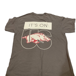 Men’s Arkansas Hogs Short Sleeve Tee No Size Tag Razorbacks‎